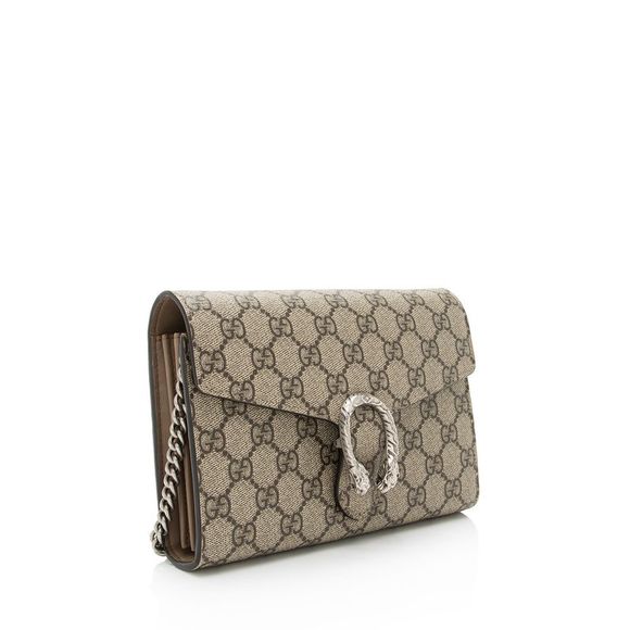 Gucci GG Supreme Dionysus Chain Wallet - Picture 2 of 15